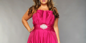 Вечерние платья для полных женщин