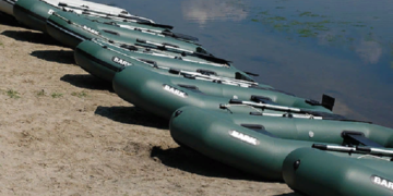 Основные разновидности гребных надувных лодок