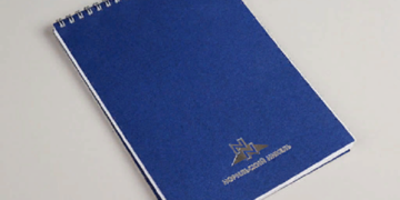 Как создать блокнот с логотипом и рекомендации