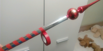 Посох Деда Мороза своими руками: правила создания и выбор материалов