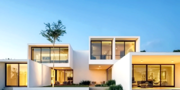 Как построить дом из газобетона в стиле Хай Тек