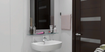 Правила отделки стен в ванной пластиковыми панелями