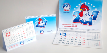 Основные этапы создания календарей с логотипом компании