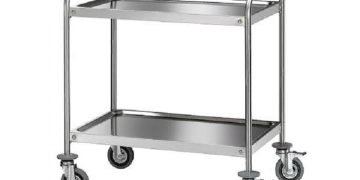 Разновидности и достоинства сервировочной тележки из нержавейки