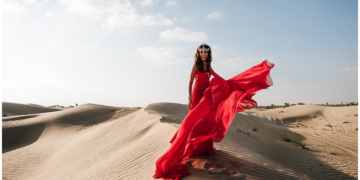 Фотосессии в парящих платьях в Дубае: достоинства и организация