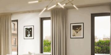 Люстры в интерьере: достоинства, виды и советы по выбору