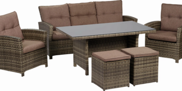 Как украсить садовую мебель кофейным комплектом для уютных летних вечеров