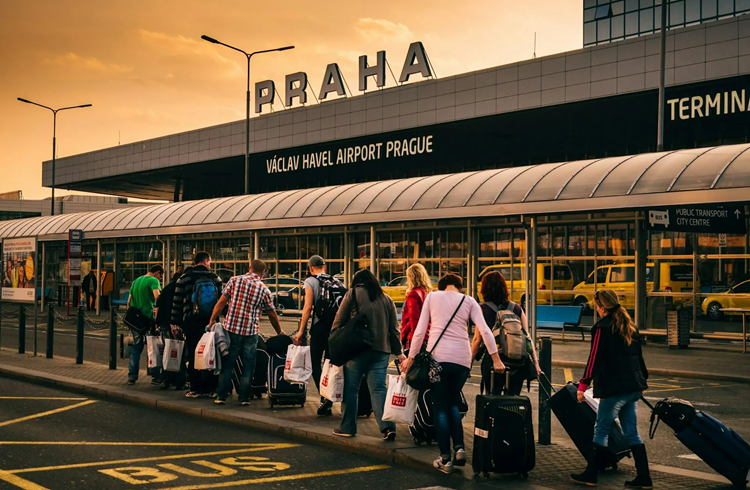 How to get from Václav Havel Airport to the city center